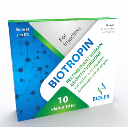 BIOLEX BIOTROPIN HGH 1OIU/VIAL- ЦЕНА ЗА 100 ЕДЕНИЦ